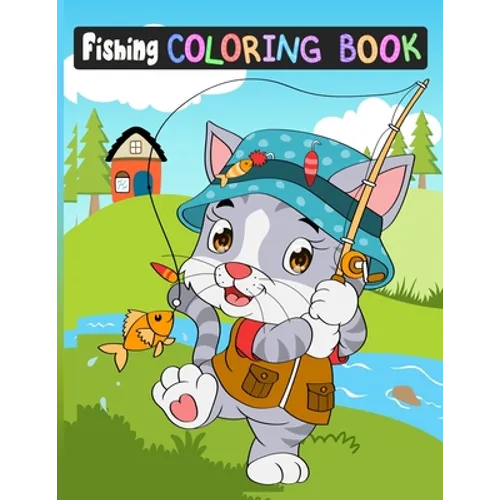 Fishing coloring book: Fun style Birds coloring book for Children's