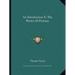An Introduction To The Works Of Plotinus