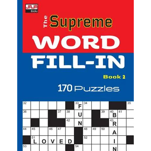 The SUPREME WORD FILL-IN Book