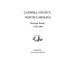 Caswell County, North Carolina, Marriage Bonds, 1778-1868