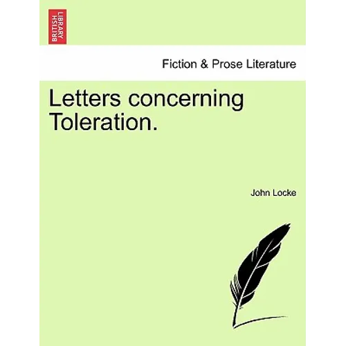 Letters concerning Toleration.