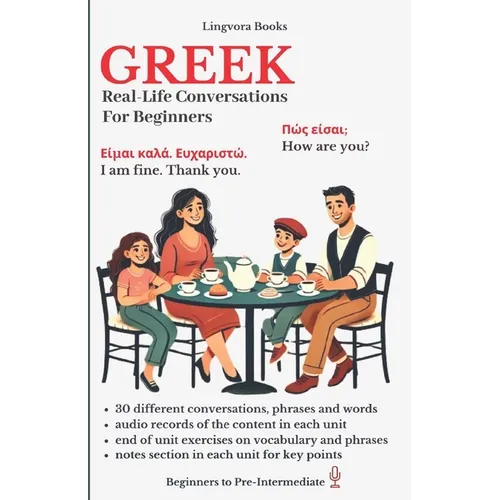 Greek: Real-Life Conversations for Beginners (with audio tracks)