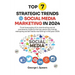 Top 7 Strategic Trends for Social Media Marketing in 2024: From Leveraging AI to Dominating Social Commerce, Learning the Latest Trends and Techniques