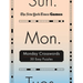New York Times Games Monday Crosswords: 50 Easy Puzzles