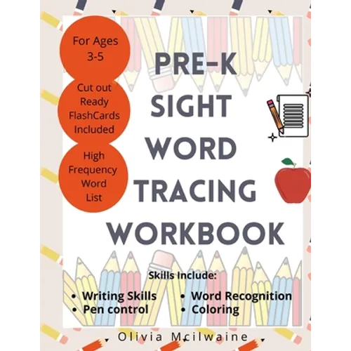 Pre-K Dolch Sight Word Tracing