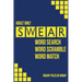 Swear: Naughty Cuss Word Search Scramble Match Logical Puzzle Game Book For Adult Small Half Size Bright Pattern Design Soft Cover