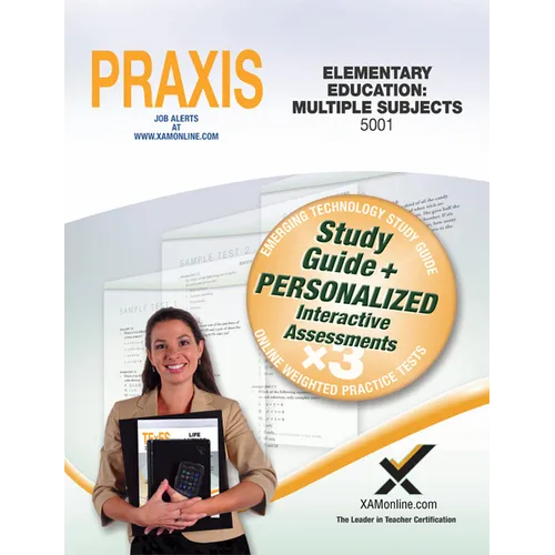 Praxis Elementary Education: Multiple Subjects 5001 Book and Online