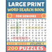 Large Print Word Search Book: Over 200 puzzles for seniors in Large print - 20 words per page to search - 4000 words - Volume 1