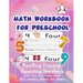 Math Workbook for Preschool Reading Tracing Counting Numbers: Basic Math for kids age 2-5, See and Say, Count, Coloring and Match, Write the Numbers a