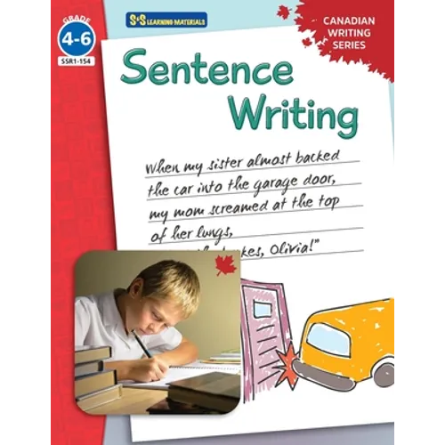 Sentence Writing Grades 4-6: Canadian Writing Series