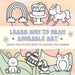 Learn to Draw Adorable Art: Simple Step-by-Step Guide to Drawing Cute Doodles