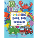 Coloring Book for Toddler Ages 1-3: 100 Everyday Things and Animals to Color and Learn for Kids, Preschool, and Kindergarten