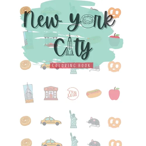 New York City Coloring Book