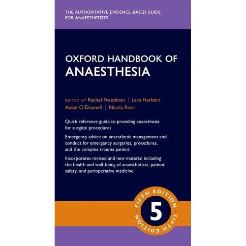 Oxford Handbook of Anaesthesia