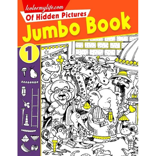 Jumbo Book of Hidden Pictures For Kids