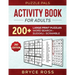 Activity Book For Adults: 200+ Large Print Sudoku, Word Search, and Word Scramble Puzzles