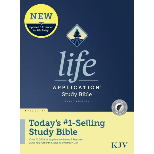 KJV Life Application Study Bible, Third Edition (Hardcover, Indexed, Red Letter)