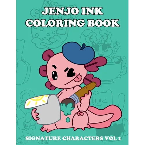 Jenjo Ink Coloring Book: Signature Characters