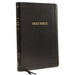 KJV, Thinline Bible, Large Print, Imitation Leather, Black, Red Letter Edition