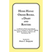 Hesse-Hanau Order Books, A Diary and Roster: A Collection of Items Concerning the Hesse-Hanau Contingent of "Hessians" Fighting Against the American C