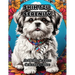 Shih Tzu Serenity: Artistic Canine Coloring Bliss