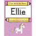 I Can Write My Name: Ellie: Personalized Name Writing Practice