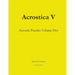 Acrostica V: Acrostic Puzzles Volume Five