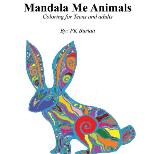 Mandala Me Animals: Coloring Book for Teens and Adults