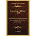 Exposition Of Psalm CXIX: As Illustrative Of The Character And Exercises Of Christian Experience