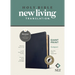 NLT Compact Giant Print Bible, Filament Enabled (Leatherlike, Navy Blue Cross, Indexed, Red Letter)