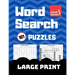 Word Search: 101 Large Print Puzzles, For Adults