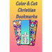 Color & Cut Christian Bookmarks: Art Therapy For Adults Stress Relieving Mandala Design Reduce Anxiety Color, Cut and Laminate Birthday/Christmas/Anyt