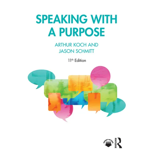 Speaking with a Purpose