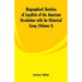 Biographical Sketches of Loyalists of the American Revolution with An Historical Essay: (Volume I)