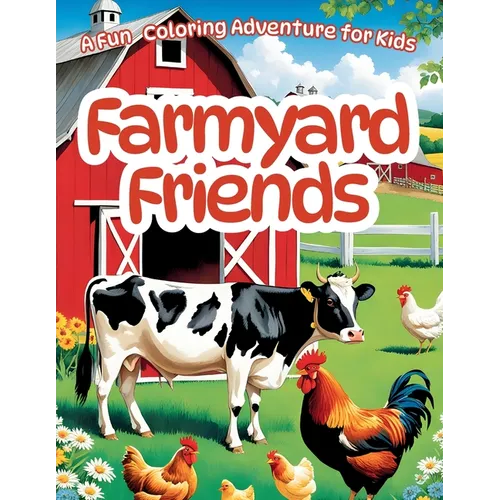Barn Yard Friends Coloring Book