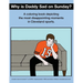 Why Is Daddy Sad On Sunday?: A Coloring Book Depicting The Most Disappointing Moments In Cleveland Sports History