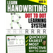 Learn Handwriting: Dot to Dot Practice Print book (Trace Letters Of The Alphabet and Sight Words)