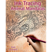 Ink Tracing Book for Adults: Animal Mandalas: Reverse Coloring and Activity book
