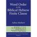 Word Order in the Biblical Hebrew Finite Clause