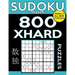 Sudoku Book 800 Extra Hard Puzzles: Sudoku Puzzle Book With Only One Level of Difficulty