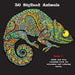 30 Stylised Animals: Adult and teen colouring book for relaxation and reducing stress