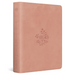 ESV Single Column Journaling Bible (Trutone, Blush Rose, Wildflower Design)