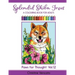 Splendid Shiba Inus: A Spitz Dog Colouring Book for Adults