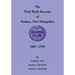 The Vital Birth Records of Nashua, New Hampshire, 1887-1935