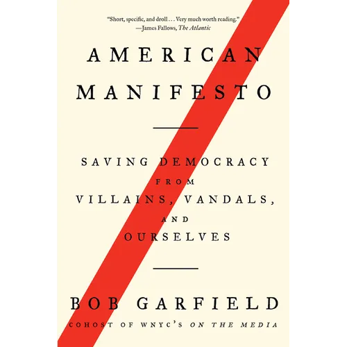 American Manifesto: Saving Democracy from Villains, Vandals, and Ourselves