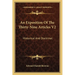 An Exposition Of The Thirty-Nine Articles V2: Historical And Doctrinal