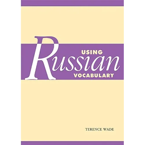 Using Russian Vocabulary