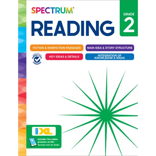 Spectrum Reading Workbook, Grade 2