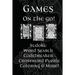 Games On The Go!: Sudoku, Word Search, Codebreaker, Crossword Puzzle, Coloring & More!