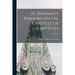 St. Bernard's Sermons on the Canticle of Canticles; Volume 1